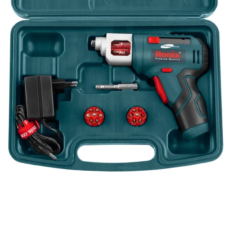 پیچ گوشتی شارژی خشابی ۳٫۶ ولت رونیکس مدل ۸۵۰۵